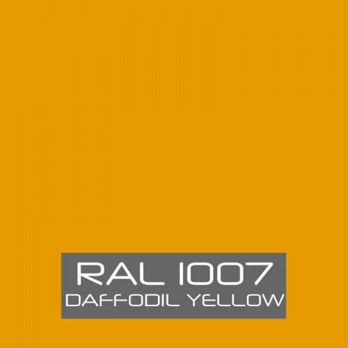 RAL 1007 Daffodil Yellow tinned Paint Buzzweld Coatings